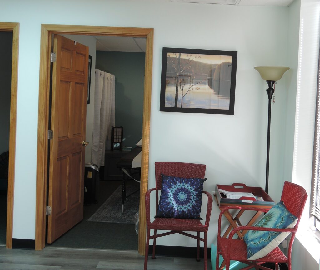 Reception area